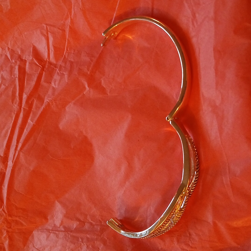 Napier Silver Tone Cuff Bracelet - Picture 6 of 8
